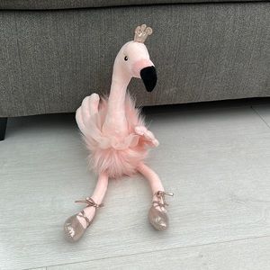 Pink ballerina flamingo